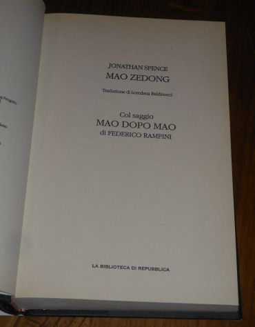Mao Zedong, Jonathan D. Spence, La Biblioteca di Repubblica n. 19, 2006. - Foto 4