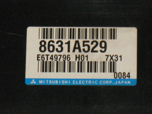 8631A529 ECU CENTRALINA MITSUBISHI PAJERO 8631A529 E6T49796 - Foto 2