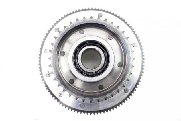 HARLEY DAVIDSON ELECTRA GLIDE 37707-98A CAMPANA CORONA FRIZIONE 450 FLHT 99 - 06 CLUTCH SHELL & SPROCKET - Foto 4