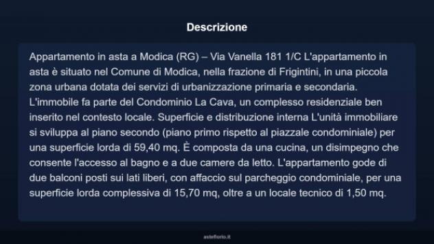 Immobile in asta di 59 m² in vendita a Modica - Foto 6