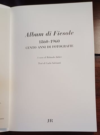 Album di Fiesole 1860-1960, A cura di Rolando Jahier. - Foto 6