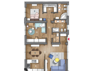 COLLEGNO QUADRILOCALE 600 €