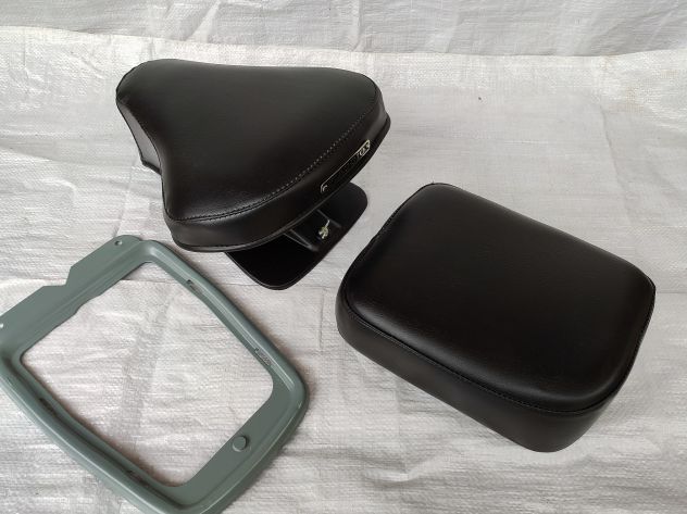 Coppia Selle Sella Anteriore e Posteriore per Vespa 50 prima serie N L R - V5A1T - Foto 4