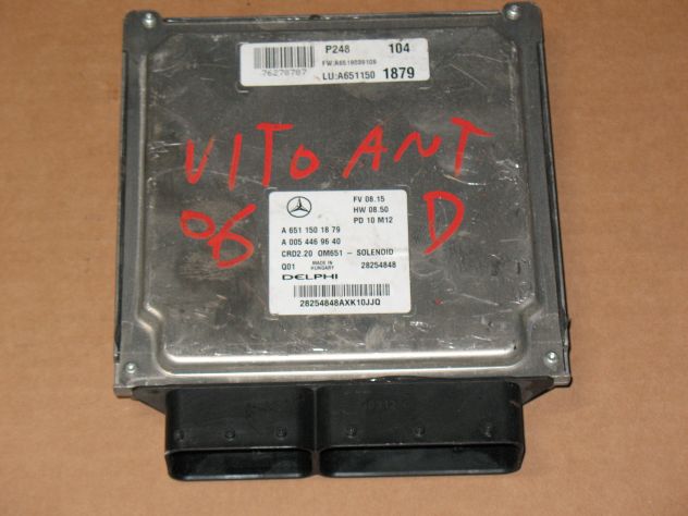 A6511501879 ECU CENTRALINA MERCEDES VITO CRD2.20 A6511501879 A0054469640 - Foto 3