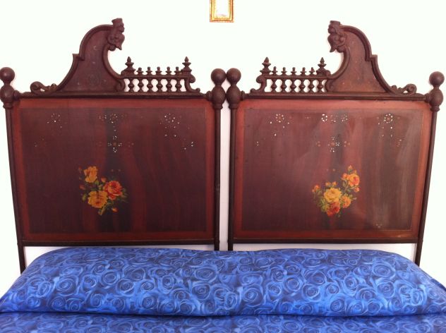 Letto in ferro battuto d'epoca