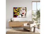 Quadro Roy Lichtenstein dipinto a mano