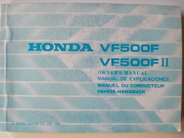 Libretti uso manutenzione Honda CB 750  CB 900 VF XL manuali officina - Foto 3