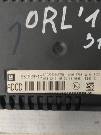 DISPLAY DIGITALE CHEVROLET Orlando 1° Serie 95192371G (1014) - Foto 2