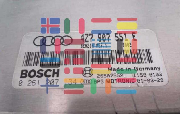0261207134 4Z7907551E Audi A6 2.7 centralina motore Bosch - Foto 2
