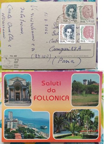 B78 - RARA CARTOLINA CON FRANCOBOLLO - Foto 2