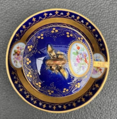 Tazzina Blu con Coperchio - Foto 5
