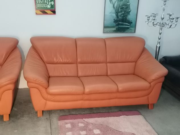 MERAVIGLIOSO SET DIVANI 321 in pelle ! CONSEGNA ! - Foto 8