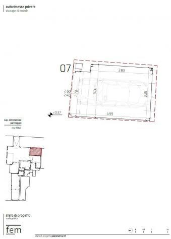 VENDESI GARAGE ZONA OBERDAN GIOBERTI DI 18,60 MQ - Foto 2