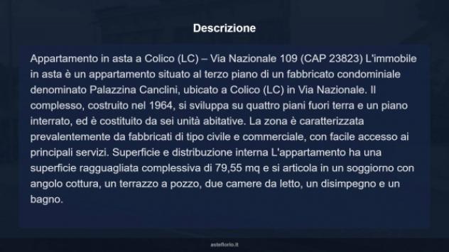 Immobile in asta di 79 m², box auto doppio in vendita a Colico - Foto 16