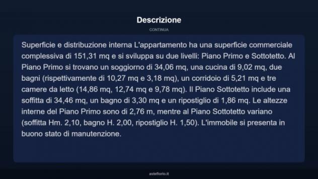 Immobile in asta di 151 m² con più di 5 locali in vendita a Palazzo San Gervasio - Foto 15