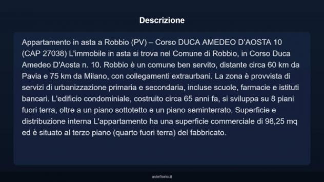 Immobile in asta di 88 m² in vendita a Robbio - Foto 4