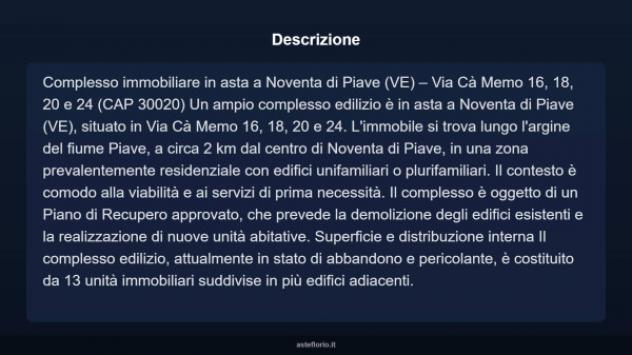 Immobile in asta di 1033 m² in vendita a Noventa di Piave - Foto 5