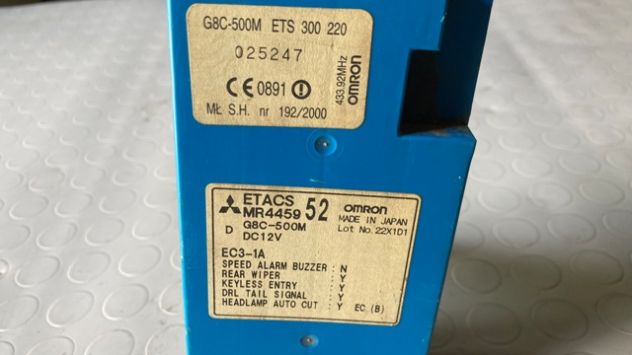 Body computer Mitsubishi Pajero 3.2D-ID V60 del 2002 (MR445952) - Foto 3