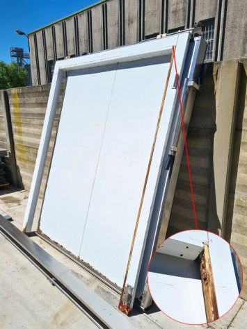 porta frigo completa a scorrimento usata - Foto 2