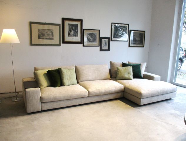 DIVANO CON CHAISE LONGUE HOLDEN DESIGN VERZELLONI - Foto 2