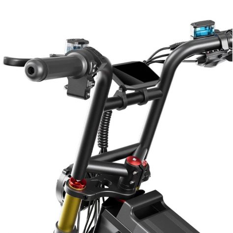 FAT BIKE ANIIOKI A8 PRO MAX 4400W 52V 70AH DUAL MOTOR NUOVO - Foto 6