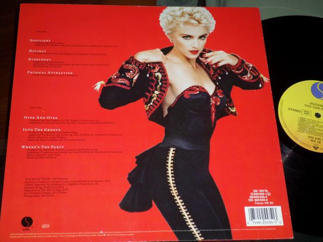 MADONNA - You Can Dance - Extended Remixes - LP / 33 rpm 1987 SIRE - Foto 2