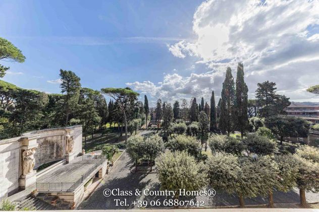 Affitto di Lusso Roma Nord - 570 mq in Villa Storica con Parco e Terrazza - Foto 7