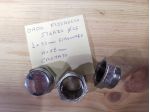 Dado cromato fissaggio forcella d 25 manubrio ciclomotore Garelli 50 cc GR