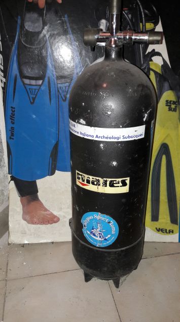 Mares monobombola in acciaio 18 litri biattacco INT