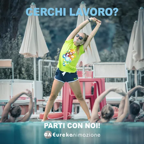 EUREKA ANIMAZIONE SELEZIONA ANIMATORI FITNESS E SPORTIVI