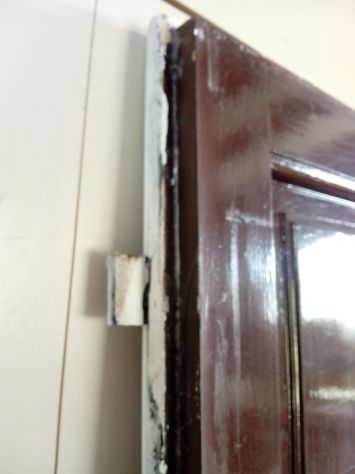 Portone in legno di Pino in Massello, a 2 ante. - Foto 4