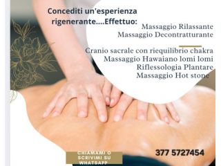 Massaggi - benessere Salsomaggiore Terme - Massaggi Rilassanti, trattamenti olistici e riflessologia Plantare Tel:3775727454