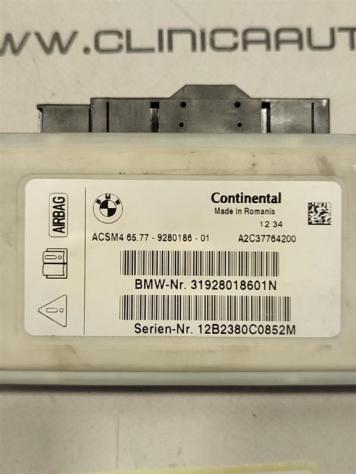 CENTRALINA AIRBAG BMW Serie 5 Touring (F11) 6577 9280186 N47D20D (10) - Foto 2