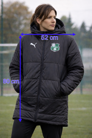 Giacconi neri Sassuolo calcio