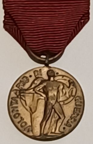 Medaglia volontari guerra italo-austriaca del 1915-1918. - Foto 6