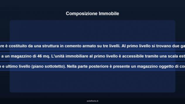 Immobile in asta di 247 m² con più di 5 locali e box auto doppio in vendita a Spoleto - Foto 15