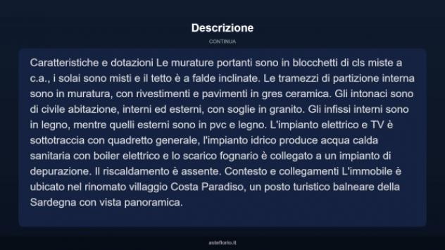 Immobile in asta di 140 m² in vendita a Trinità d'Agultu e Vignola - Foto 18