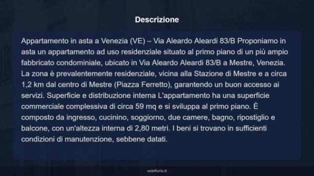 Immobile in asta di 59 m², box auto in vendita a Venezia - Foto 10