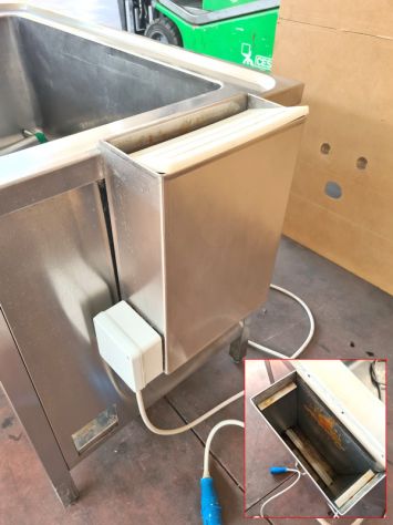 lavatoio armadiato con porta coltelli usato - Foto 3