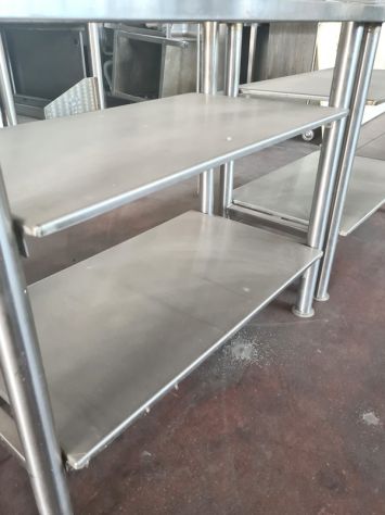 telai inox per tavoli usati - Foto 3