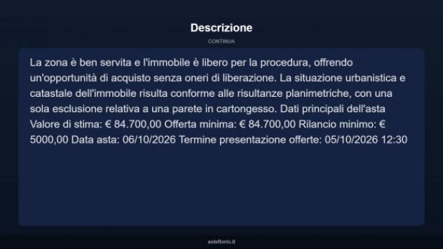 Immobile in asta di 62 m², box auto in vendita a None - Foto 16
