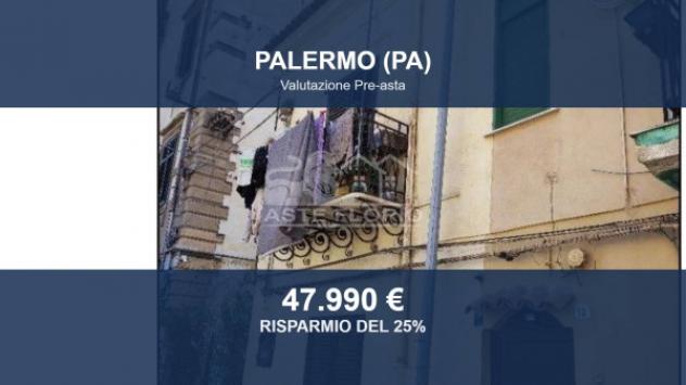 Immobile in asta di 74 m² in vendita a Palermo
