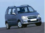 Opel Agila paraurti frontale radiatore frontale fanale cofano  2000-2008