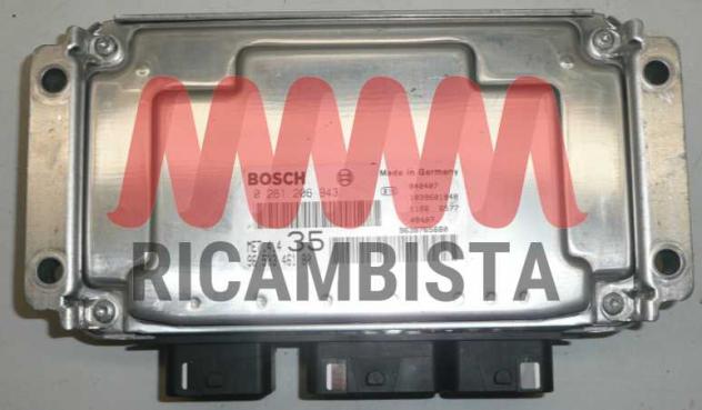 0261206943 9650346180 Citroen C4 1.6 centralina motore Bosch