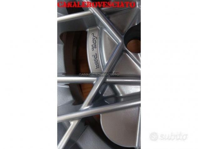 Cerchi ray silver 4,5x 12 4x98 fiat 126 600 900 - Foto 6