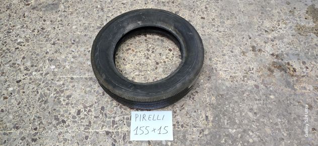 PNEUMATICO AUTO D’EPOCA VINTAGE PIRELLI MISURA 155 x 15