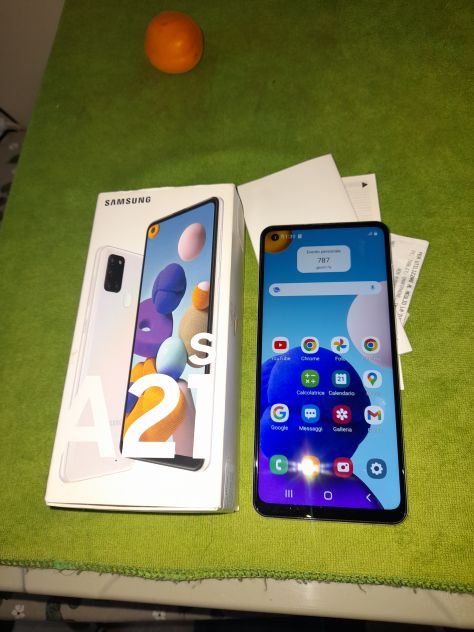 SAMSUNG A21S SMARTF ANDROID BIANCO DUAL SIM NUOVISSIMO - Foto 2