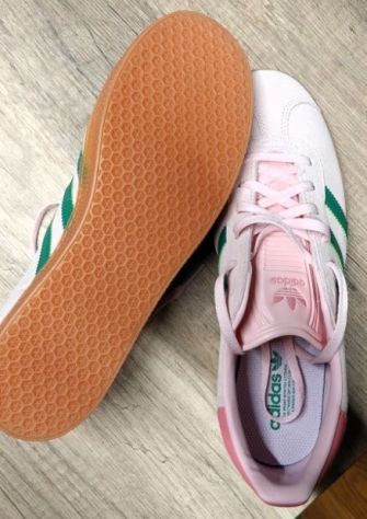 Adidas Gazelle rosa e verdi taglia 40 nuove - Foto 4
