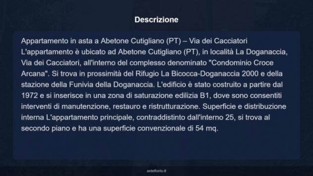 Immobile in asta di 54 m² in vendita a Abetone Cutigliano - Foto 12
