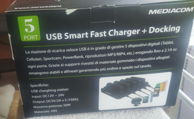 5 porte usb Mediacom RICARICA VELOCE - Foto 2